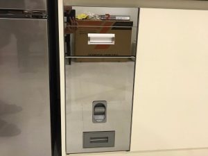 Thùng gạo mặt gương trắng